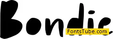 Bondie Font