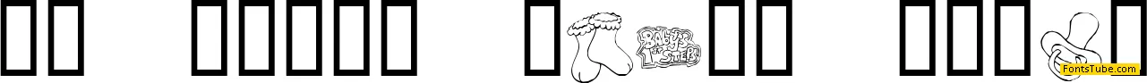 KR First Years Dings Font