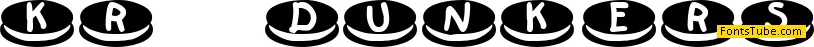 KR Dunkers Font