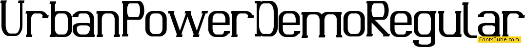 Urban Power Demo Font Family