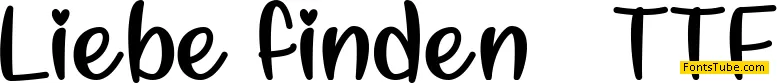 Liebe finden Font