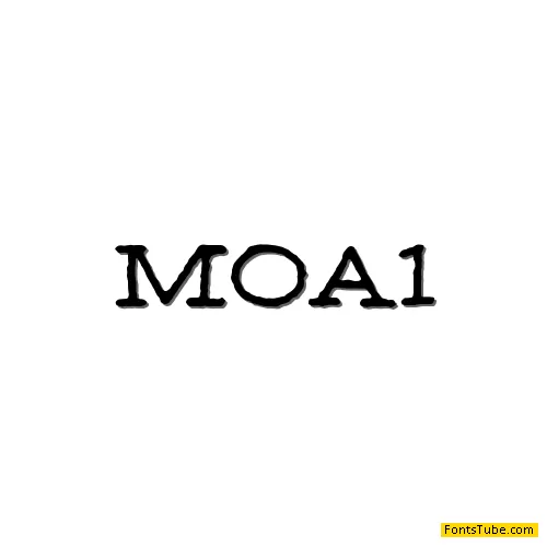 MOA Font Family