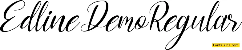 Edline Demo Font