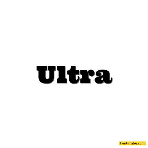 Ultra Font