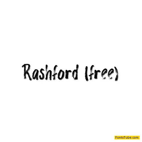 Rashford Font