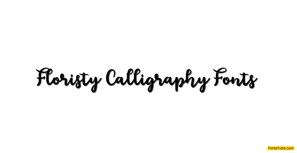 floristy Script Font