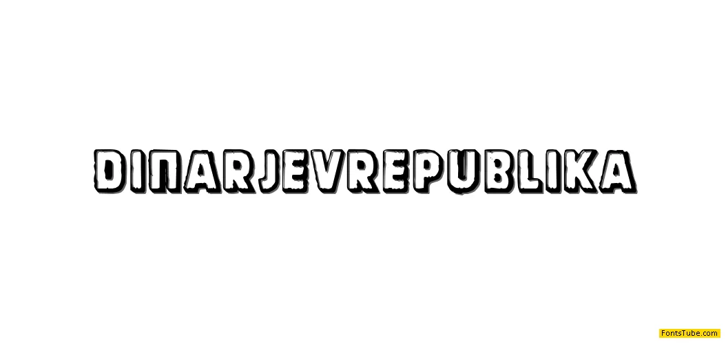 Dinarjev Republika Font