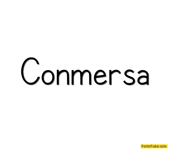 Conmersa Font