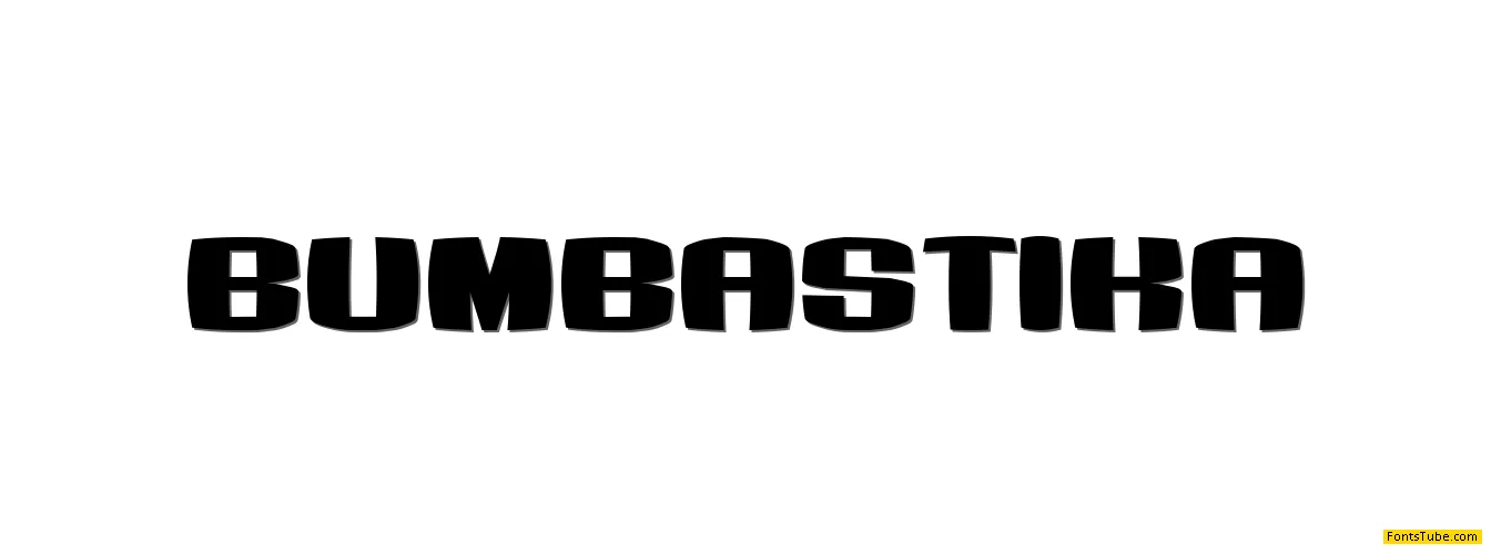 Bumbastika Font