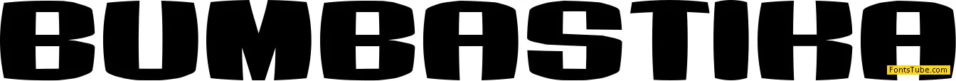 Bumbastika Font