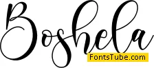 Boshela Font