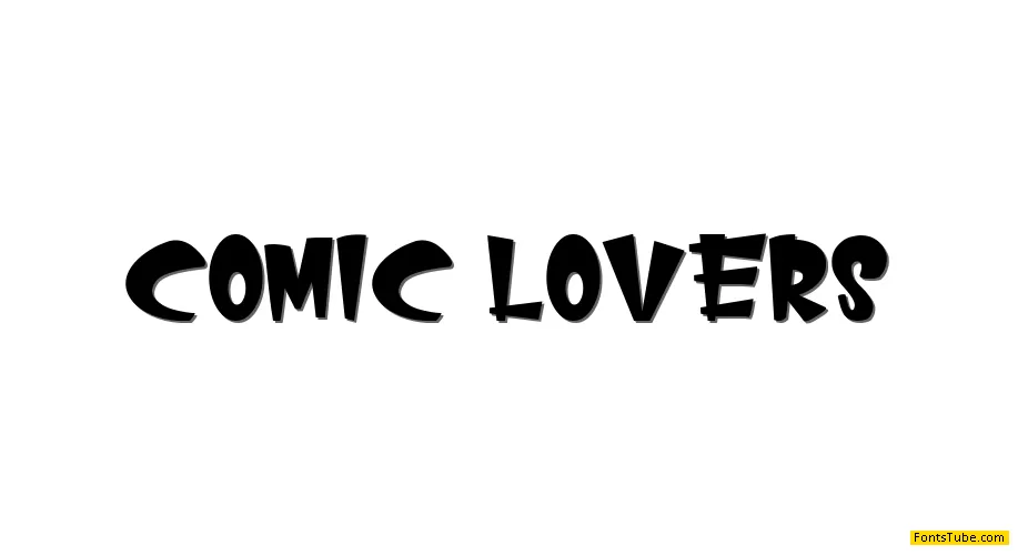 COMIC LOVERS Font