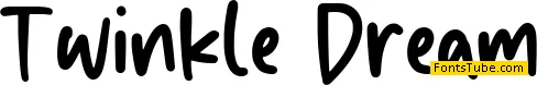 Twinkle Dream Font