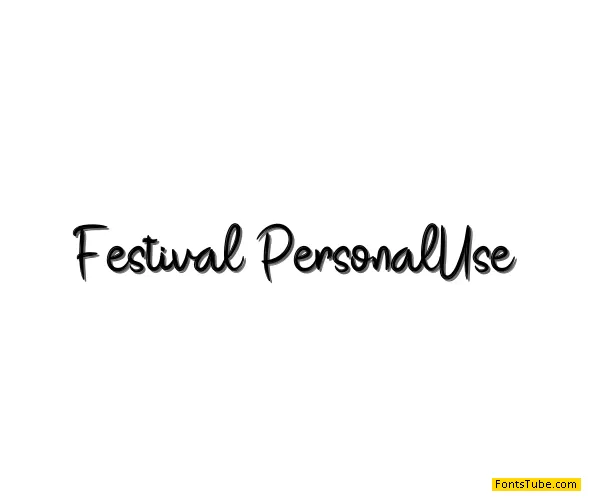 Festival Font