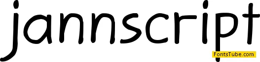 Jann Script Font Family