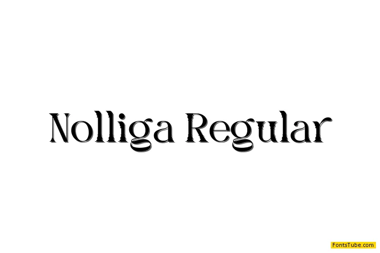 Nolliga Font
