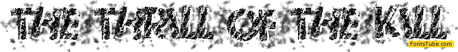 The Thrill Of The Kill Font