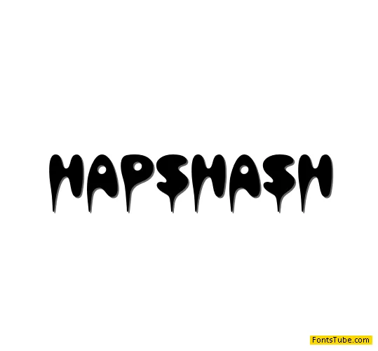 Hapshash Font