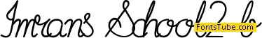 Imrans School Font Family