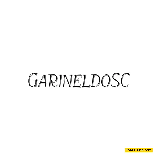 GarineldoSC Font Family