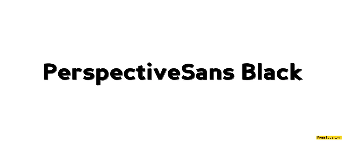 Perspective Sans Font Family