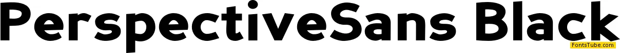 Perspective Sans Font Family