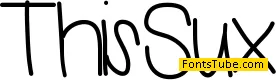ThisSux Font