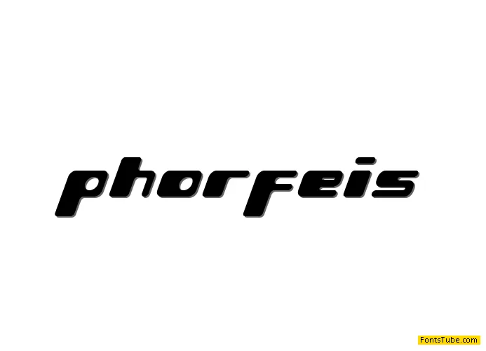 Phorfeit BRK Font Family