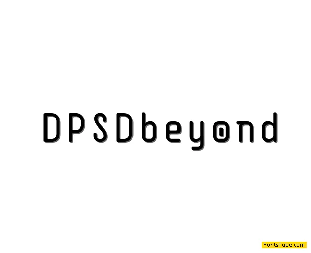 DPSDbeyond Font