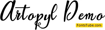 Artopyl Demo Font