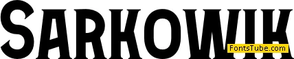 Sarkowik Font