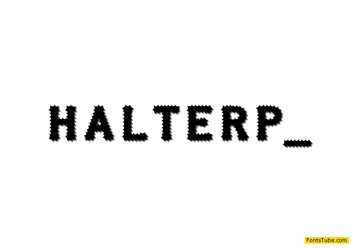 Halter Font Family