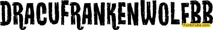 DracuFrankenWolf BB Font