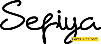 Sefiya Font