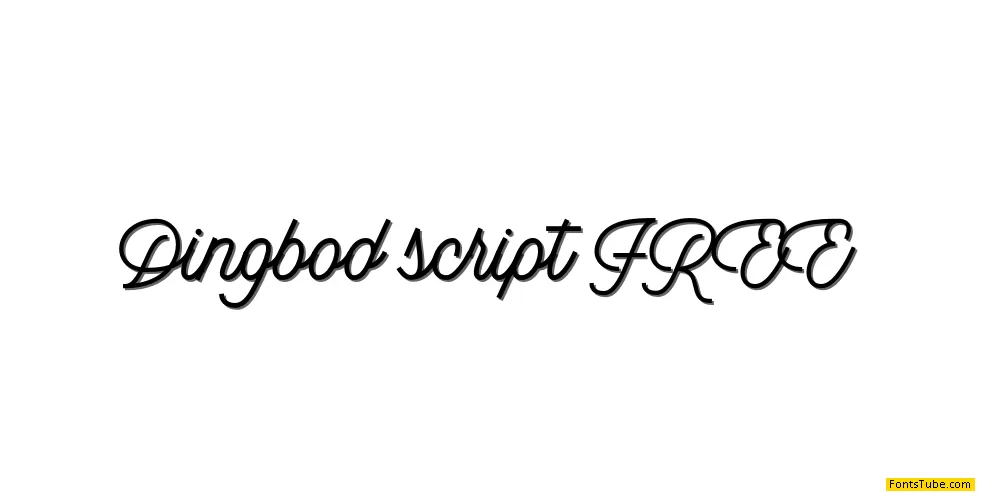 Dingbod Script FREE Font