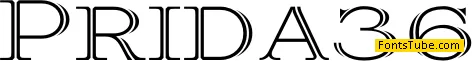 Prida36 Font