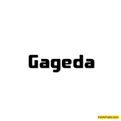 Gageda Font