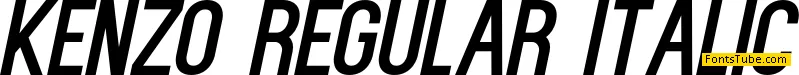 Kenzo Font Family