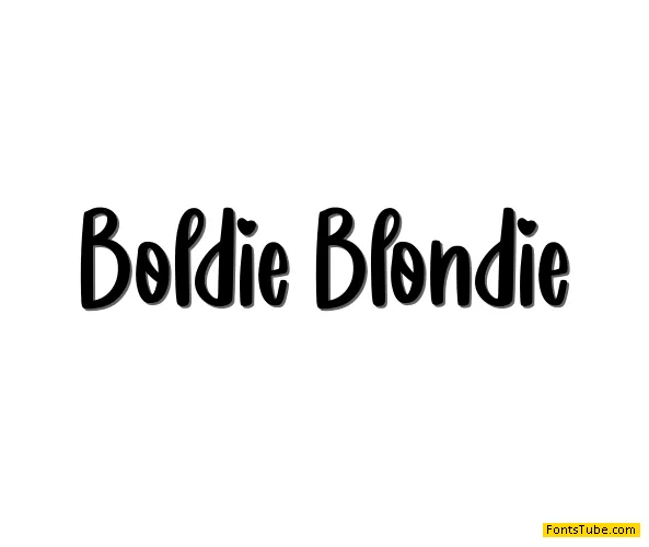 Boldie Blondie