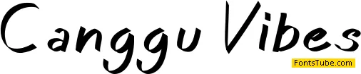 Canggu Vibes Font