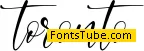 toronto Font