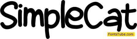 SimpleCat Font