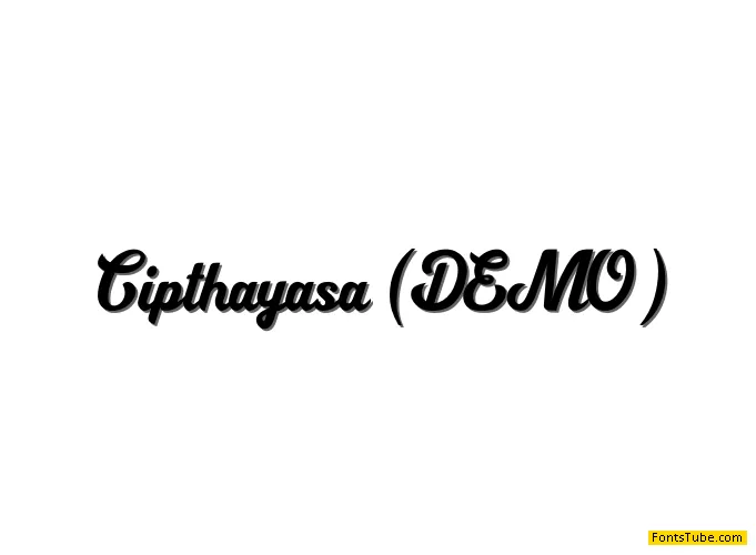 Cipthayasa Font