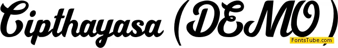 Cipthayasa Font