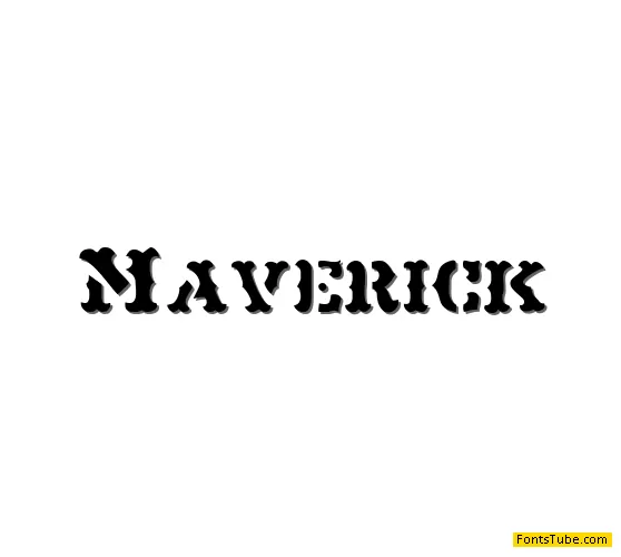 Maverick Font