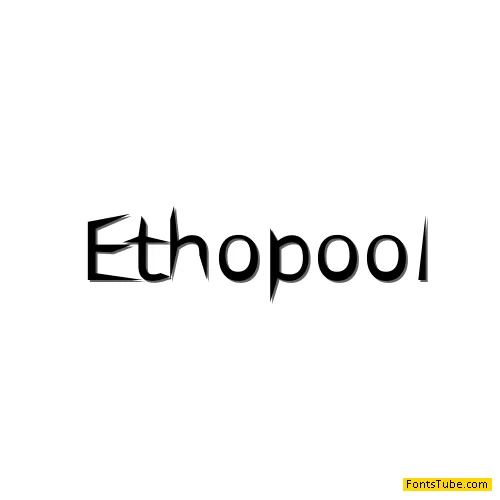 ethopool Font