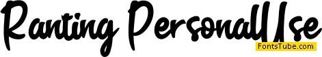 Ranting Font