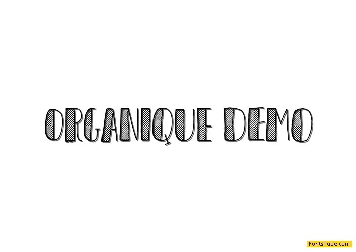 Organique DEMO Font