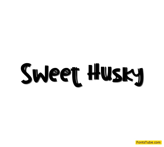 Sweet Husky Font