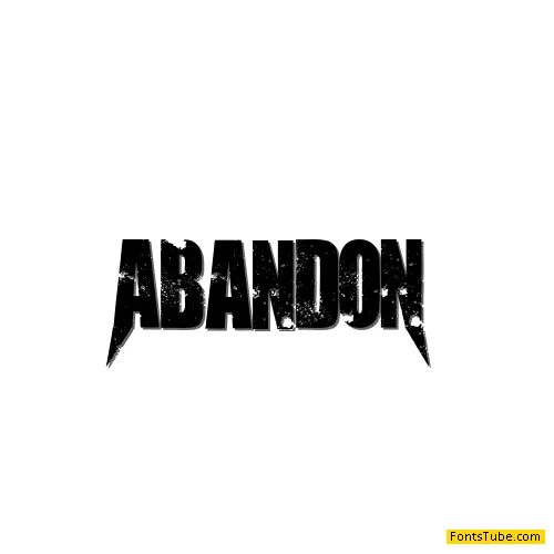 AbandoN Font